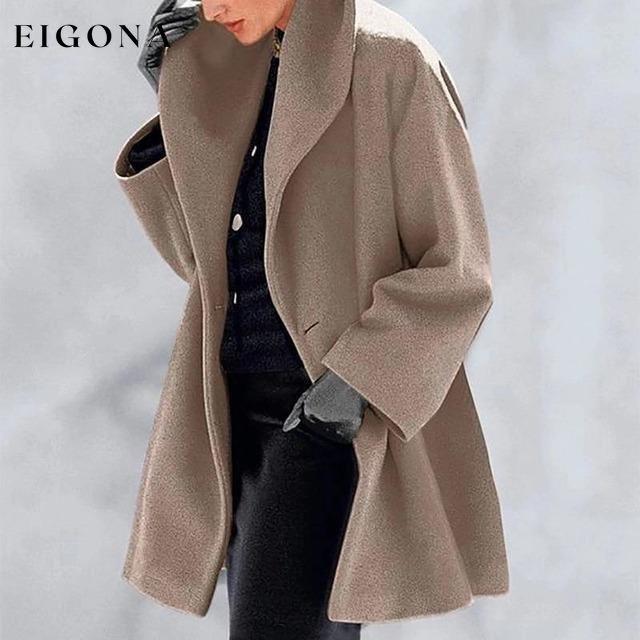 Fashion Elegant Loose Coat Brown also bought Best Sellings cardigan cardigans clothes Plus Size Sale tops Topseller