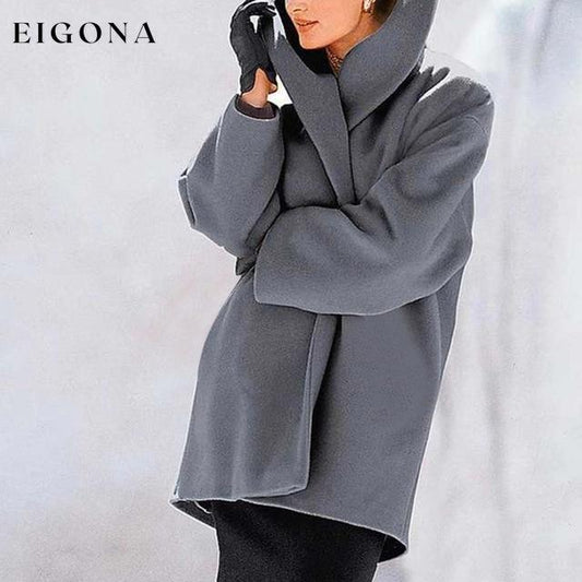 Fashion Elegant Loose Coat Gray also bought Best Sellings cardigan cardigans clothes Plus Size Sale tops Topseller