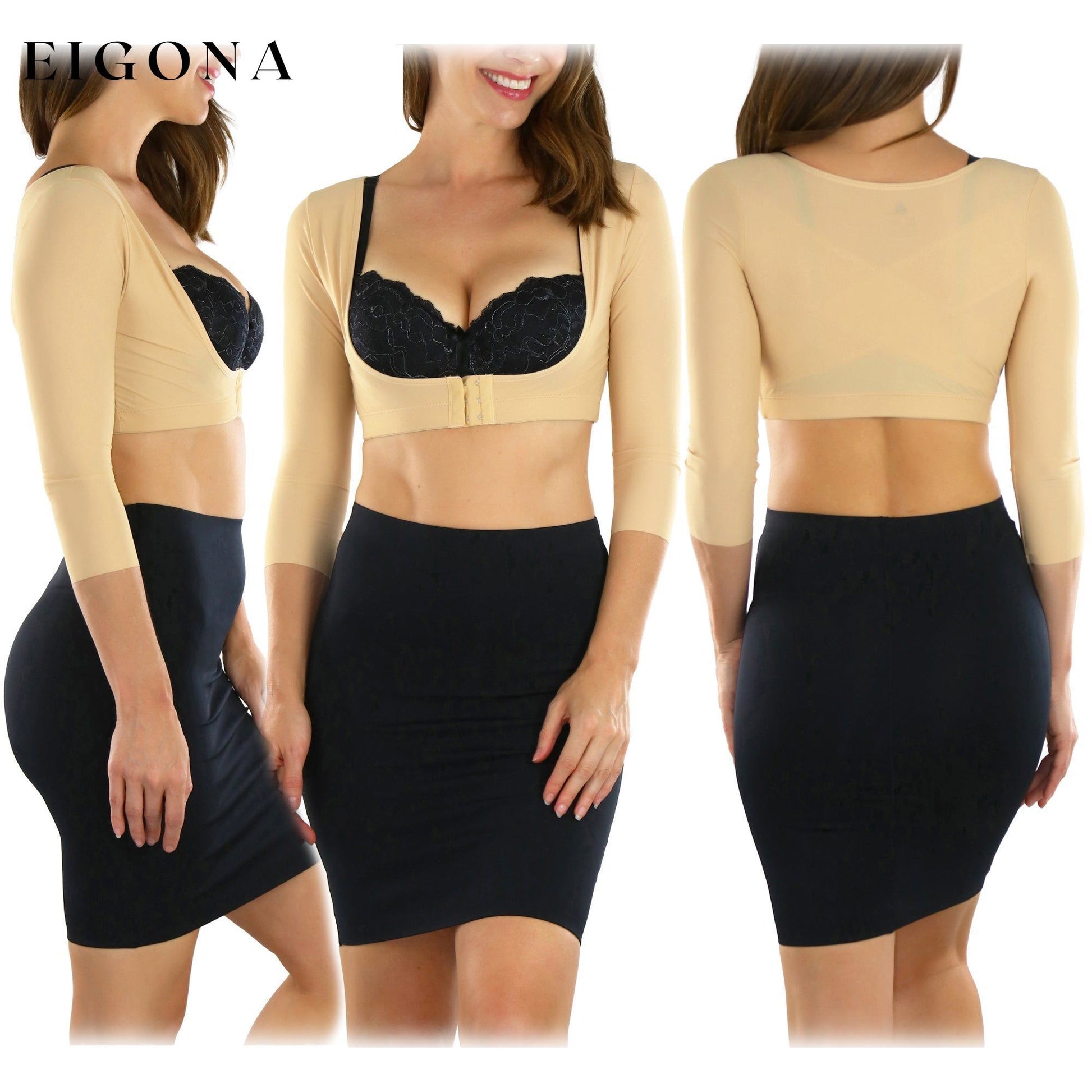 Women's Arm Shaper Slimming Top __stock:250 clothes refund_fee:1200 tops