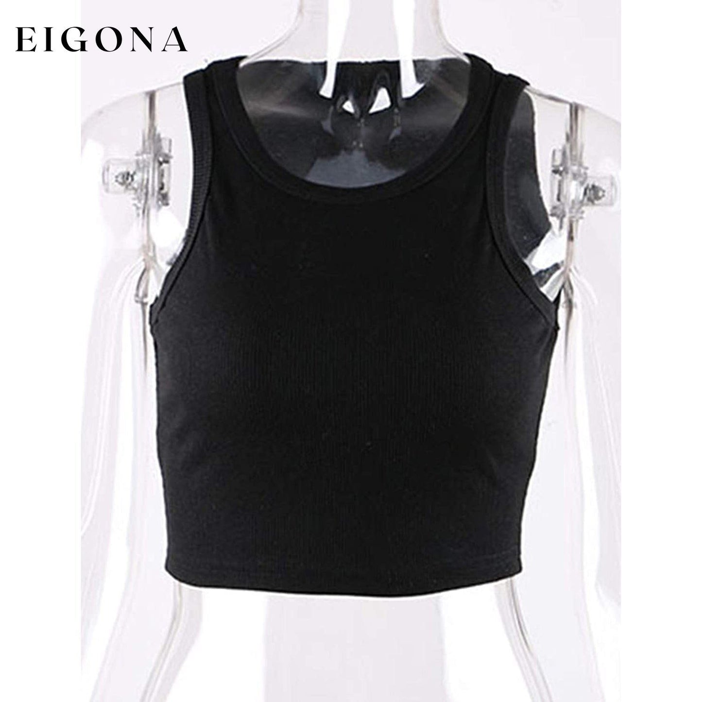 Womens Basic Sleeveless Tank Top __stock:200 clothes refund_fee:800 tops