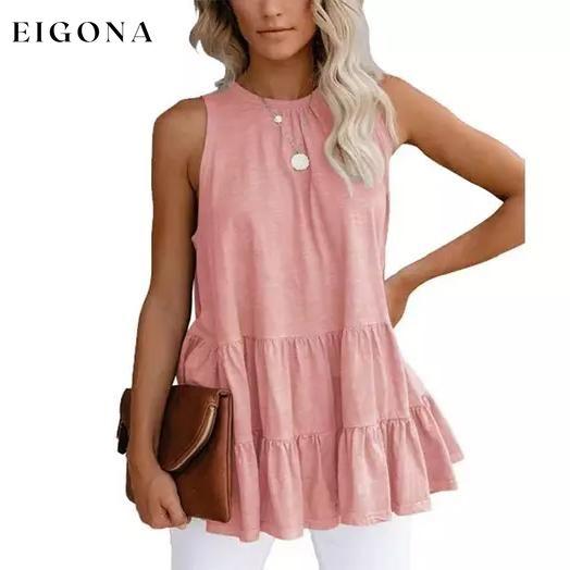 Women's Casual Shirley Top Pink __stock:500 clothes refund_fee:800 tops