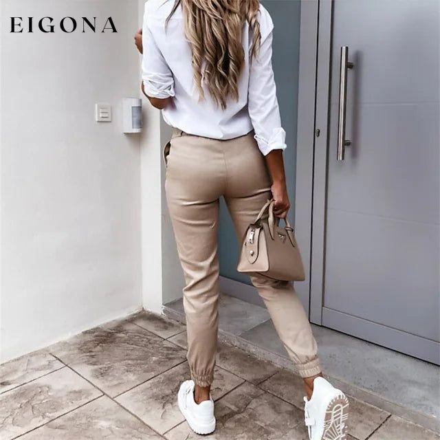 Women's Casual Sports Dress Pants __stock:200 bottoms refund_fee:1200 show-color-swatches