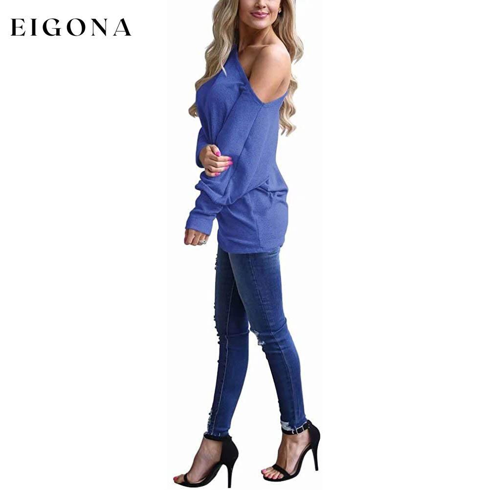 Women's Off-Shoulder Long-Sleeved Top clothes refund_fee:800 tops