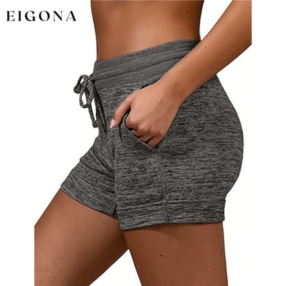 Women's Shorts Cotton Blend Dark Gray __stock:200 bottoms refund_fee:800