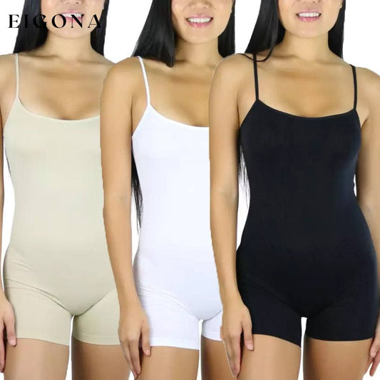 3-Pack: Essential Layering Stretch Bodysuit Assorted __stock:550 lingerie refund_fee:1200