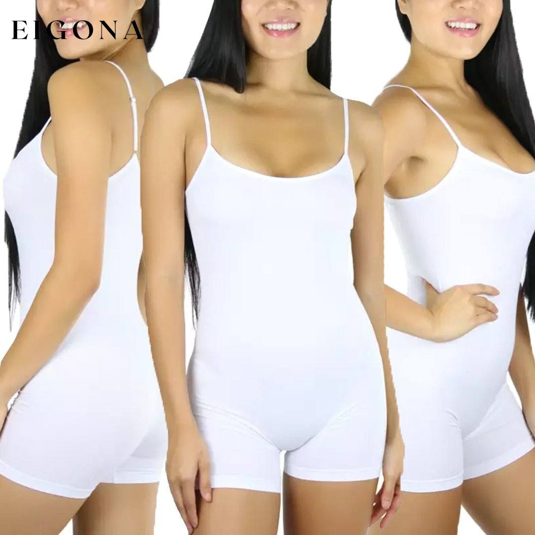 3-Pack: Essential Layering Stretch Bodysuit White __stock:550 lingerie refund_fee:1200