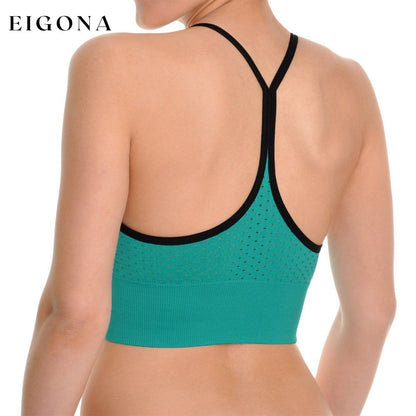 3-Pack: Women's Elongated Padded T-Back Bralette __stock:100 lingerie Low stock refund_fee:1200