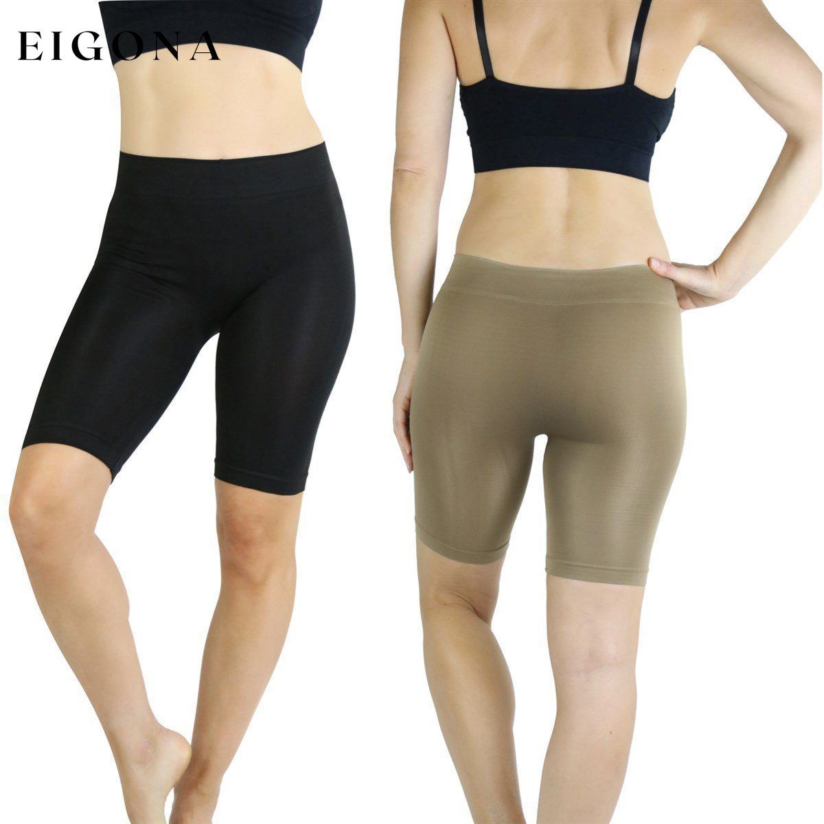 3-Pack: Women's Layering Seamless Microfiber Shorts __stock:150 lingerie Low stock refund_fee:800