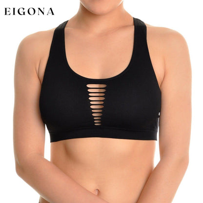 3-Pack: Women's Seamless Criss Cross Strappy Back Sports Bra __stock:150 lingerie Low stock refund_fee:1200