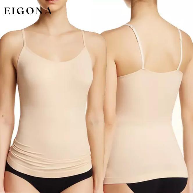 3-Pack: Women's Seamless Shaping Camisoles Beige __stock:500 clothes refund_fee:1200 tops
