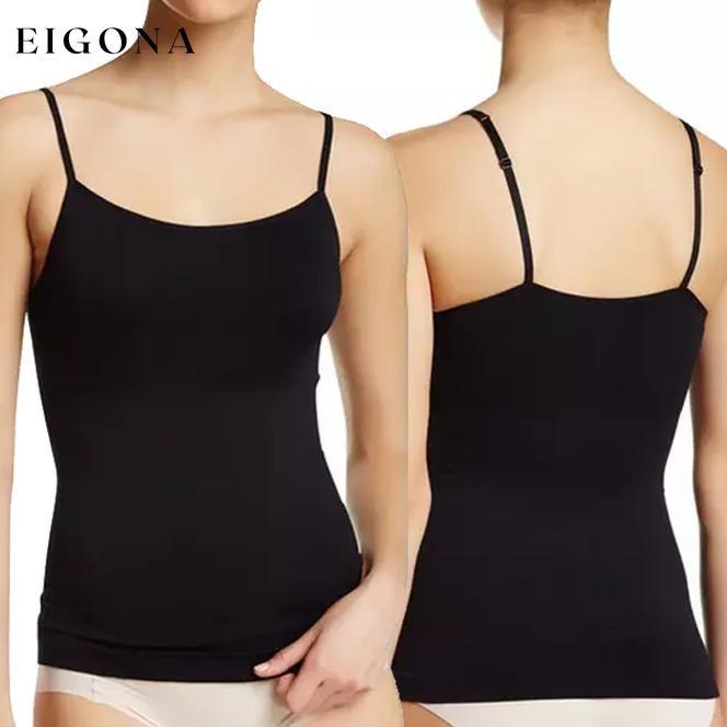 3-Pack: Women's Seamless Shaping Camisoles Black __stock:500 clothes refund_fee:1200 tops