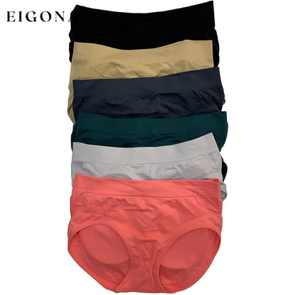 6-Pack: Enhancing Butt Boosting Padded Panty Briefs lingerie refund_fee:1200