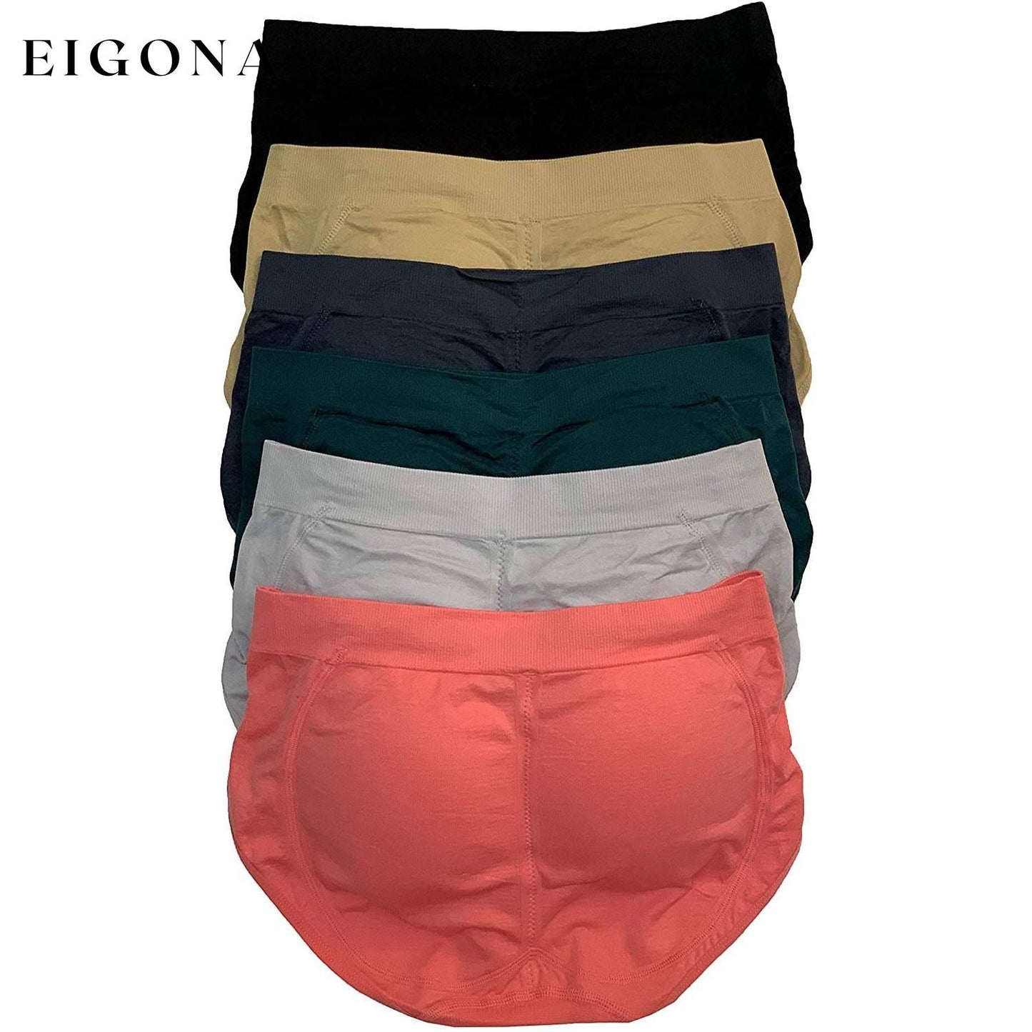 6-Pack: Enhancing Butt Boosting Padded Panty Briefs lingerie refund_fee:1200