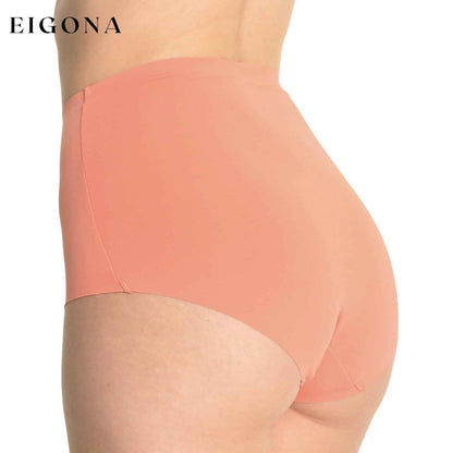 6-Pack: Women's High Waisted Seamless Basic Laser Cut Panties __stock:100 lingerie Low stock refund_fee:1200