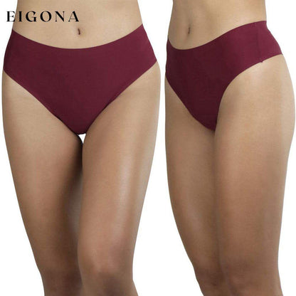 6-Pack: Women's Laser Cut Thong Panties __stock:250 lingerie Low stock refund_fee:1200