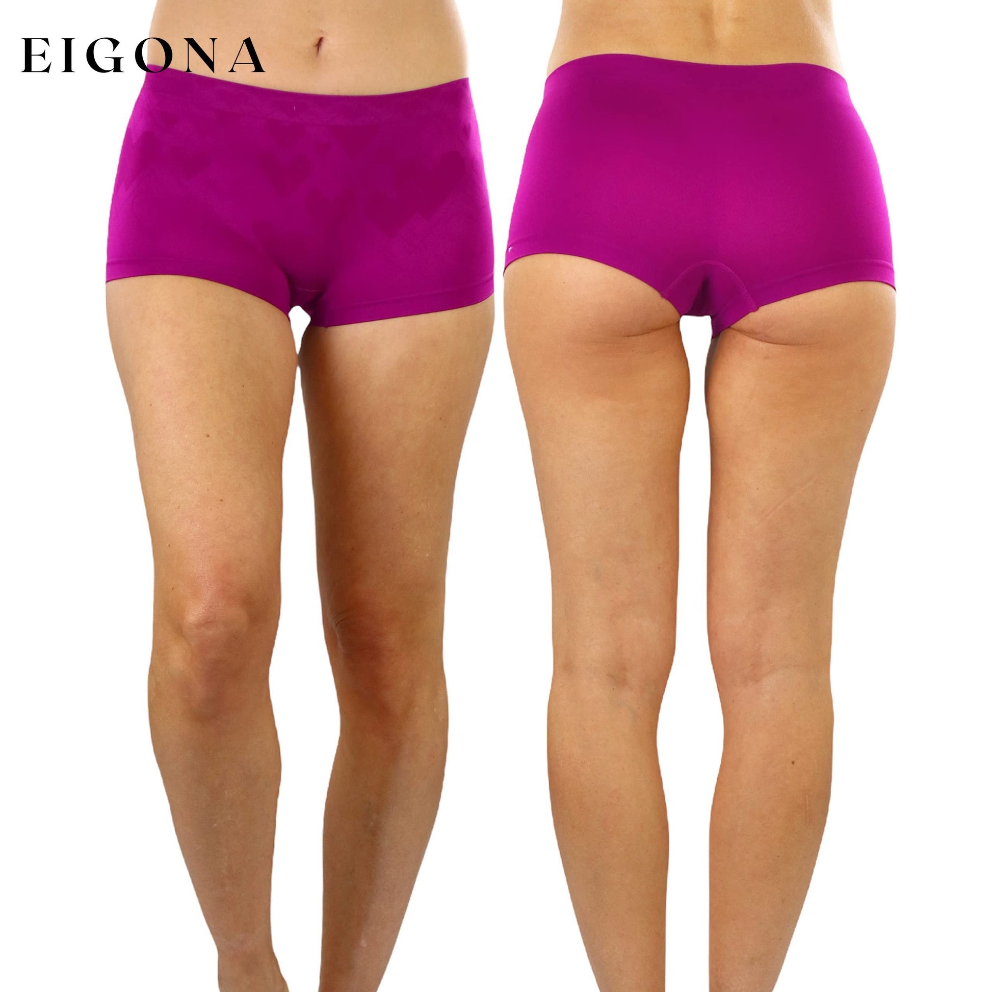 6-Pack: Women's Stretch Boyshort Panties __stock:100 lingerie refund_fee:1200