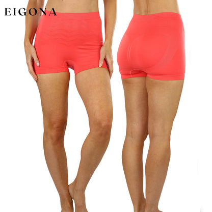 6-Pack: Women's Stretch Boyshort Panties __stock:100 lingerie refund_fee:1200