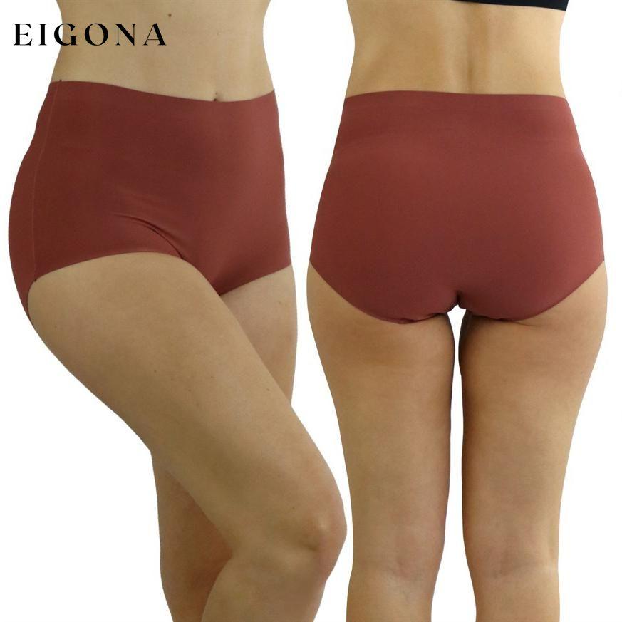 6-Pack: Women's Control High Waisted No Show Hem Lined Briefs __stock:550 lingerie Low stock refund_fee:1200