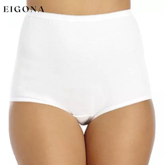6-Pack: Women's High Full Cut Girdle Brief in Regular and Plus __stock:250 lingerie refund_fee:1200