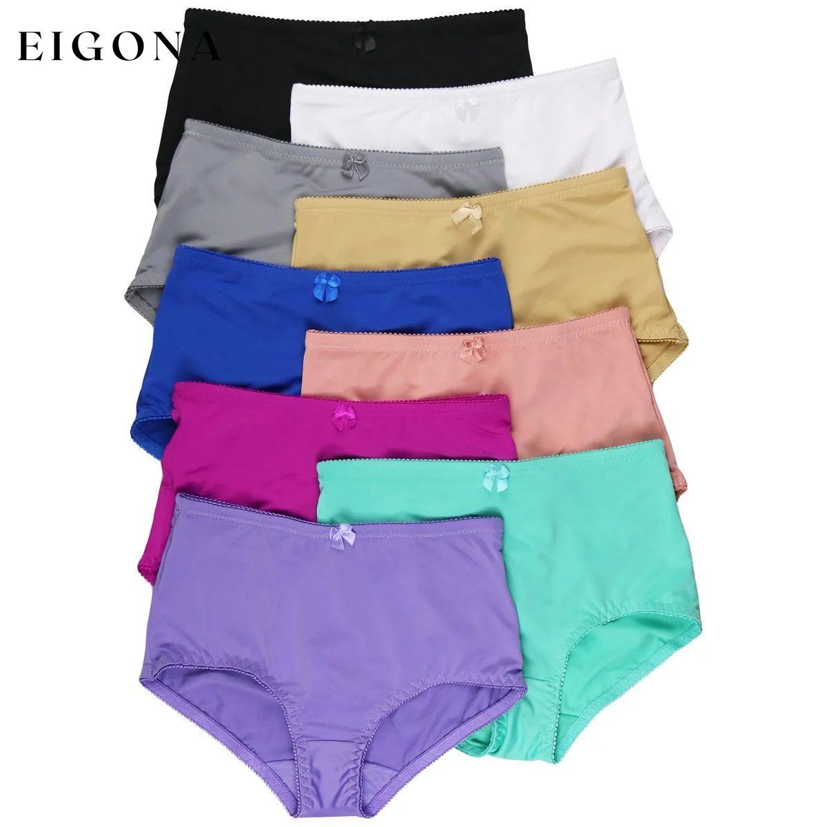 6-Pack: Women's High-Waist Tummy Control Girdle Pantie __stock:250 lingerie refund_fee:1200