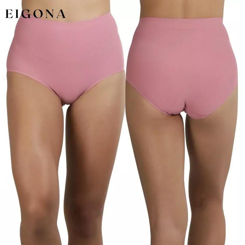 6-Pack: Women's Slick and Slimming High Waisted Laser Cut Panties __stock:500 lingerie refund_fee:1200