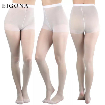 6-Pack: Women's Solid Color Basic Sheer Pantyhose White __stock:500 lingerie refund_fee:1200 show-color-swatches
