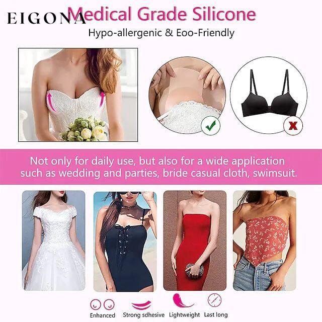 Gel Bras Strapless Full Coverage Solid Color Micro-elastic Breathable Invisible __stock:200 lingerie refund_fee:800