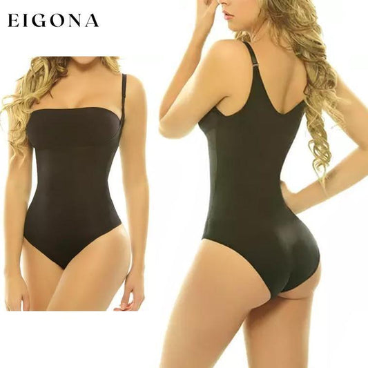 High Compression Shaper Bodysuit Bikini Black __stock:550 lingerie refund_fee:1200