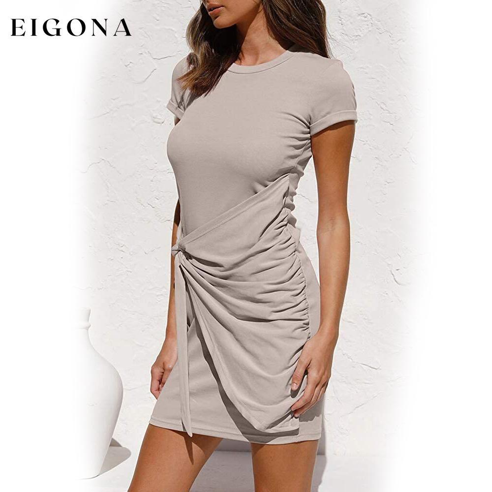 Women's Summer T Shirt Dress __stock:200 casual dresses clothes dresses refund_fee:1200