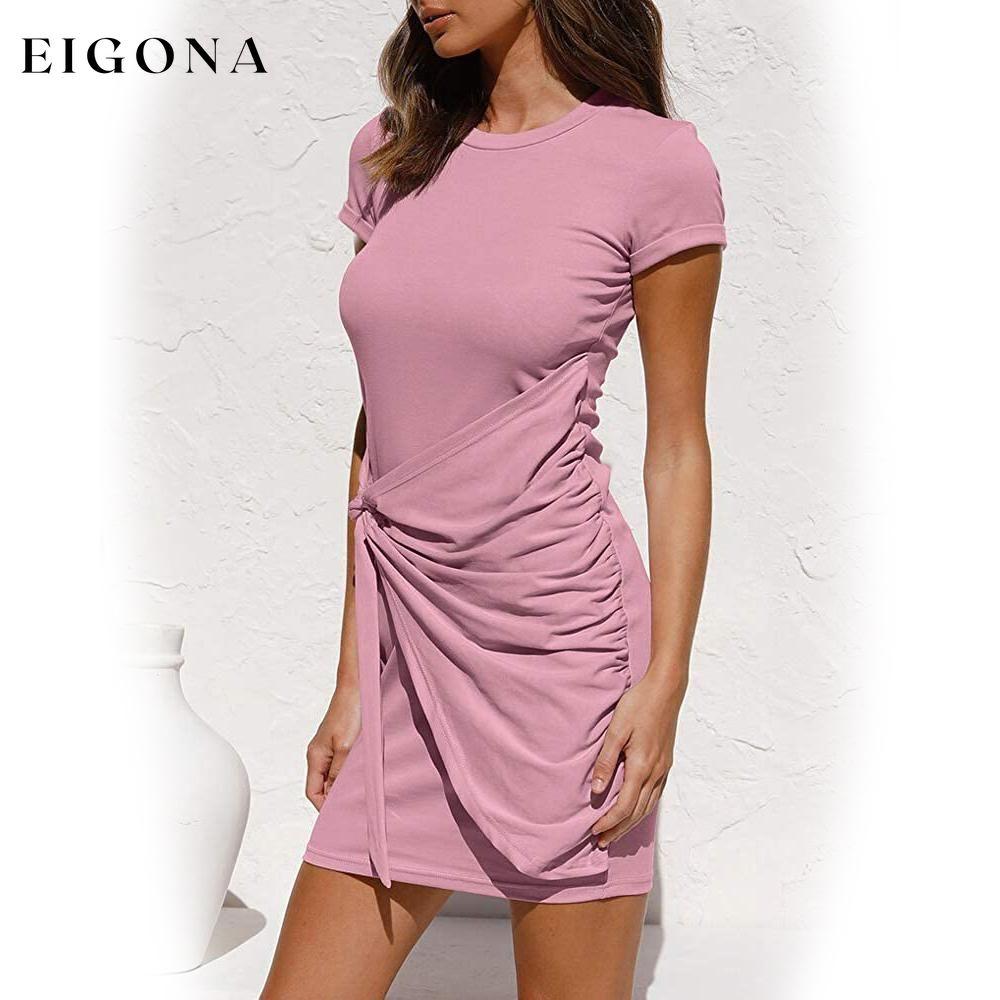 Women's Summer T Shirt Dress __stock:200 casual dresses clothes dresses refund_fee:1200