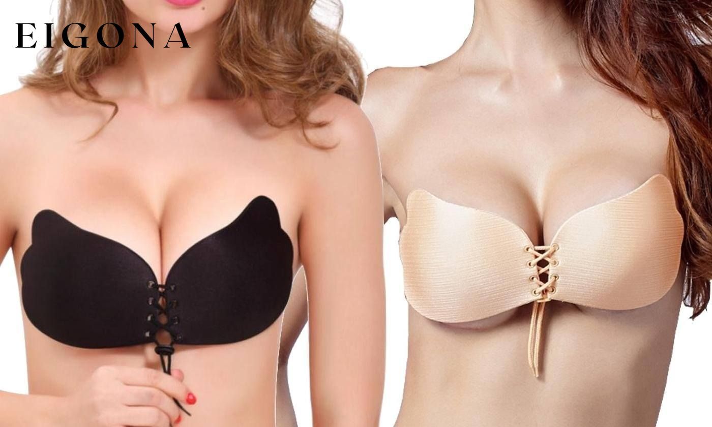 Reusable Butterfly Gel Push-Up Bra - Assorted Colors and Sizes __stock:50 lingerie Low stock refund_fee:800