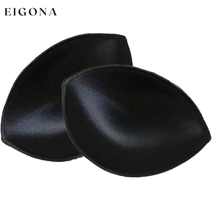 Silicone Filled Double Push-Up Pad Inserts Black __stock:500 lingerie Low stock refund_fee:800