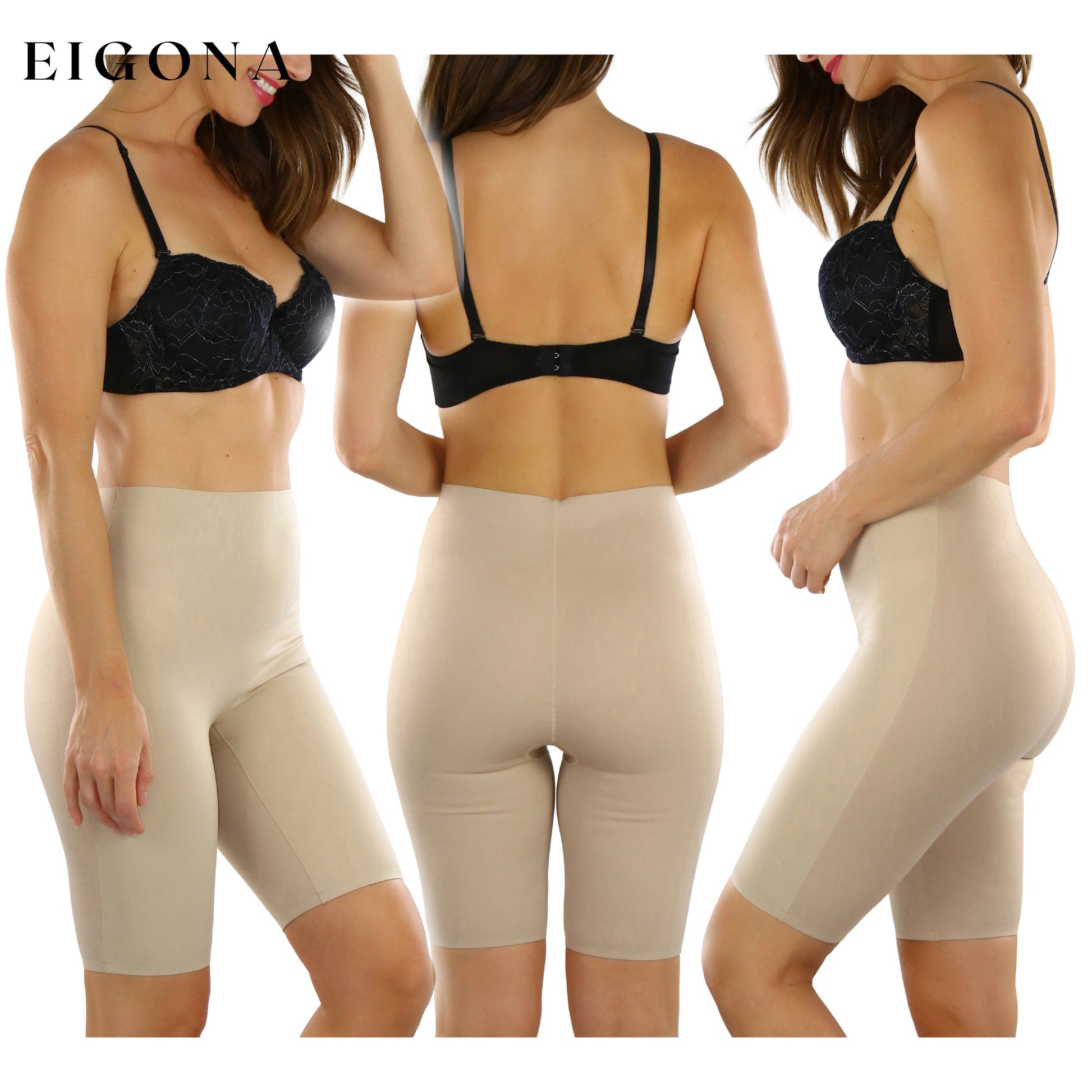 Women's High Waisted Smooth and Silky Torso Control Long Leg Shapewear __stock:250 lingerie refund_fee:1200