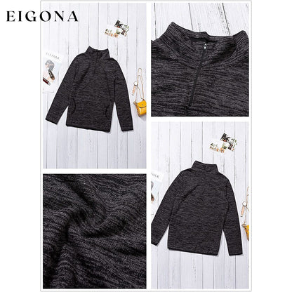 Women Casual Long Sleeve Stand Collar with Pockets __stock:100 clothes refund_fee:1200 tops