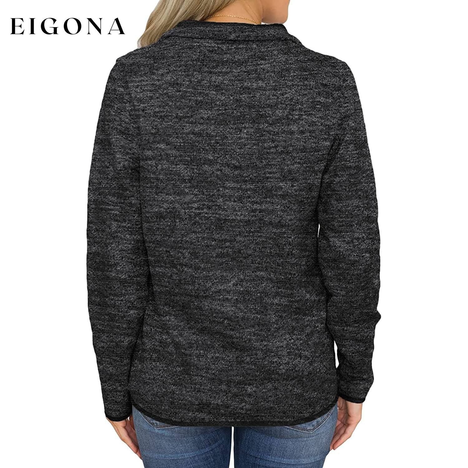 Women Casual Long Sleeve Stand Collar with Pockets __stock:100 clothes refund_fee:1200 tops