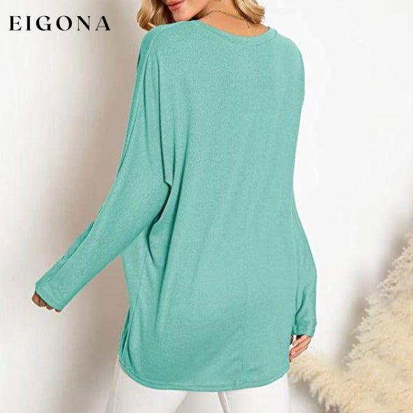 Women's Batwing Sleeve Loose Top __stock:500 clothes refund_fee:800 tops