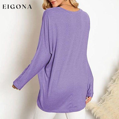 Women's Batwing Sleeve Loose Top __stock:500 clothes refund_fee:800 tops