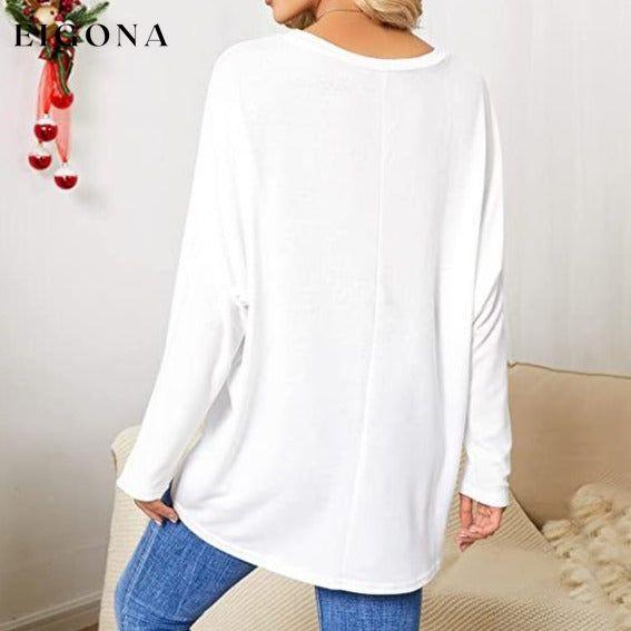 Women's Batwing Sleeve Loose Top __stock:500 clothes refund_fee:800 tops