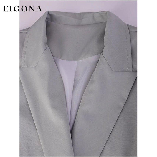 Women's Blazer Solid Color Classic Style __stock:200 Jackets & Coats Low stock refund_fee:1200