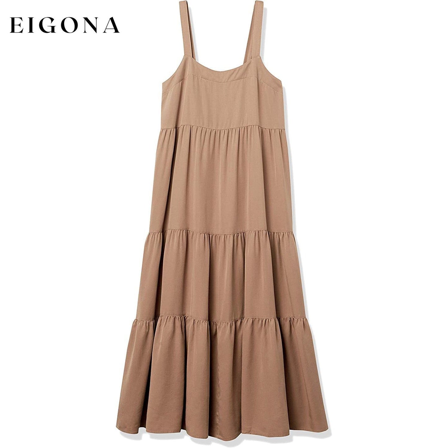 Women's Britt Tiered Maxi Tent Dress __stock:350 casual dresses clothes dresses refund_fee:1800