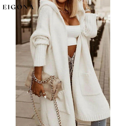 Women's Cardigan Knitted Letter Personalized Stylish Casual Long Sleeve __stock:200 Jackets & Coats refund_fee:1800