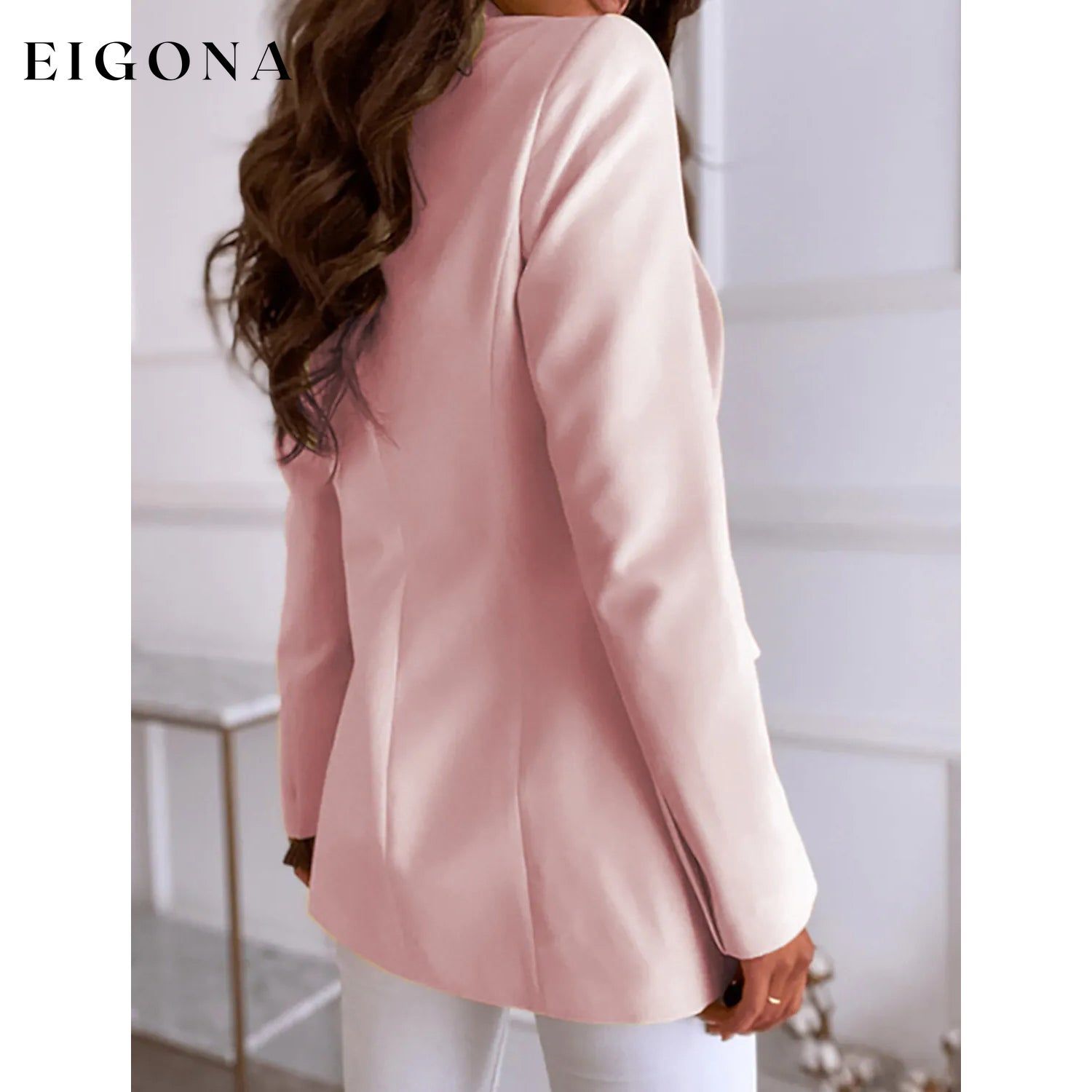 Women's Casual Long Sleeve Blazer __stock:200 Jackets & Coats refund_fee:1200