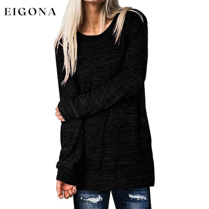 Women's Casual Sweatshirts Long Sleeve Oversized Shirt __stock:50 clothes refund_fee:1200 tops