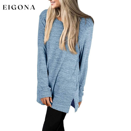 Women's Casual Sweatshirts Long Sleeve Oversized Shirt __stock:50 clothes refund_fee:1200 tops