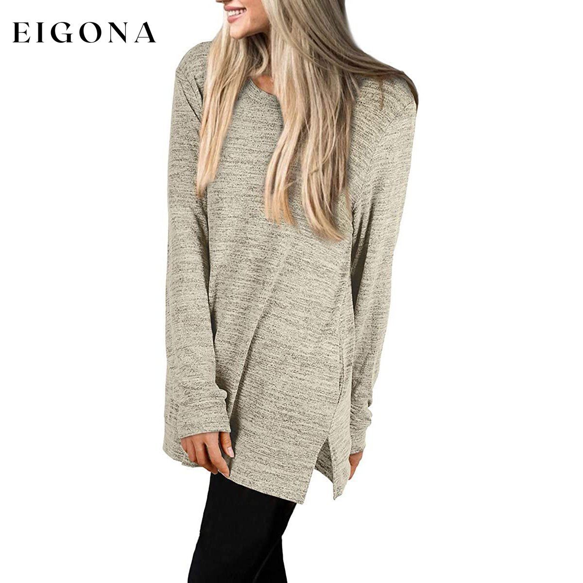 Women's Casual Sweatshirts Long Sleeve Oversized Shirt __stock:50 clothes refund_fee:1200 tops