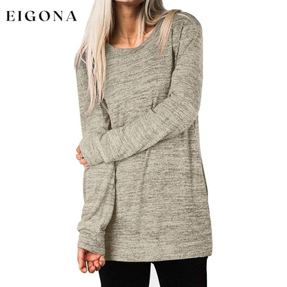 Women's Casual Sweatshirts Long Sleeve Oversized Shirt __stock:50 clothes refund_fee:1200 tops