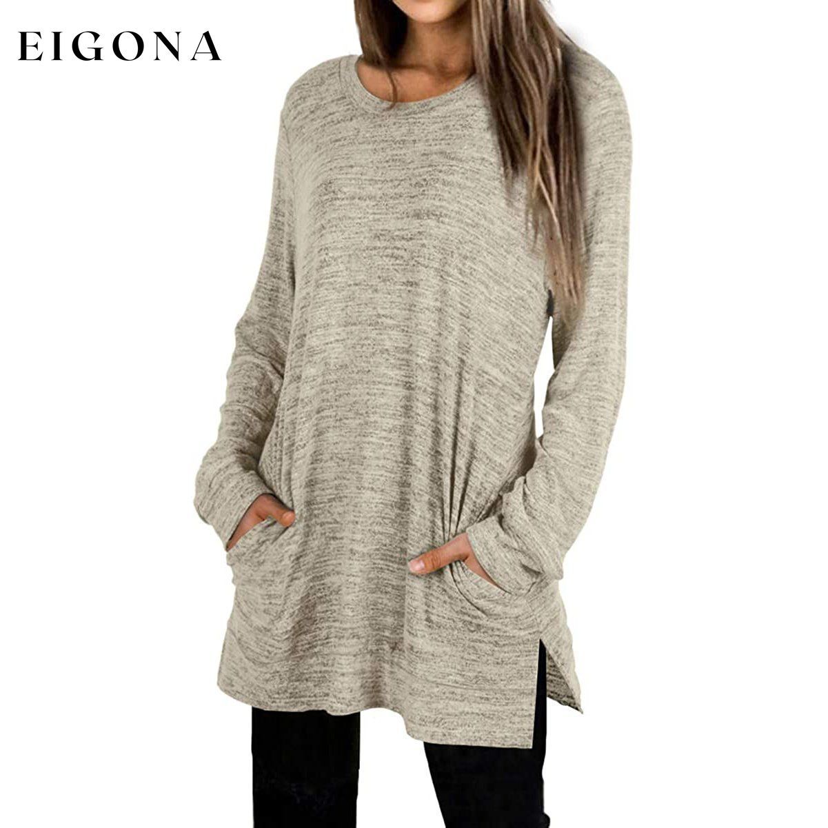 Women's Casual Sweatshirts Long Sleeve Oversized Shirt __stock:50 clothes refund_fee:1200 tops