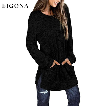 Women's Casual Sweatshirts Long Sleeve Oversized Shirt __stock:50 clothes refund_fee:1200 tops