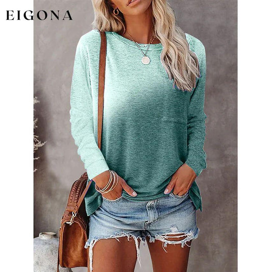 Women's Drawing T-Shirt Crew Neck Basic Top Green __stock:200 clothes refund_fee:1200 tops