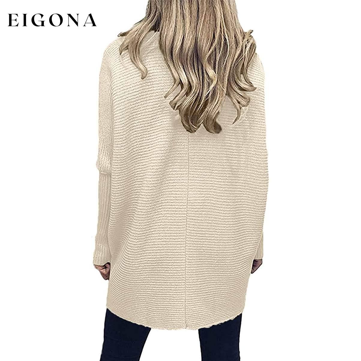 Women's High Neck Long Sweater __stock:500 clothes refund_fee:1200 tops